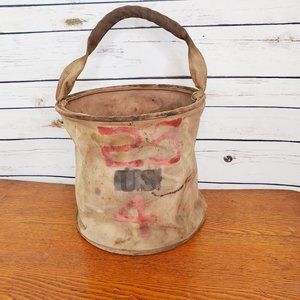 US Bag Canvas Horse Military Water Feed